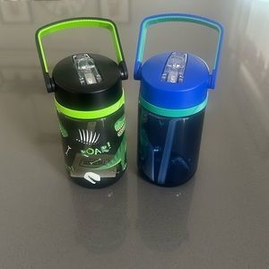 Thermos 12oz Kids Plastic Hydration Bottle 2-Pack